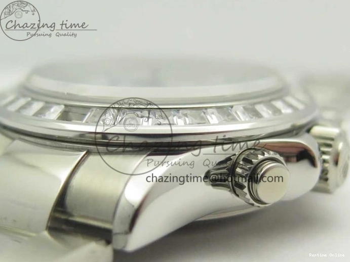 0211 Daytona 116576TBR SS BLF Best Edition Diamond Dial On SS Bracelet A Comfortable 3337